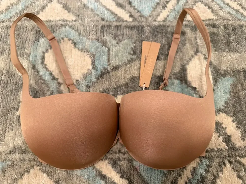 Skims Ultimate Push-Up Balconette Bra Sienna 32DDD NWT $64 - Picture 1 of 9